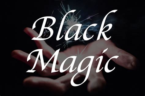 Black magic on facebook